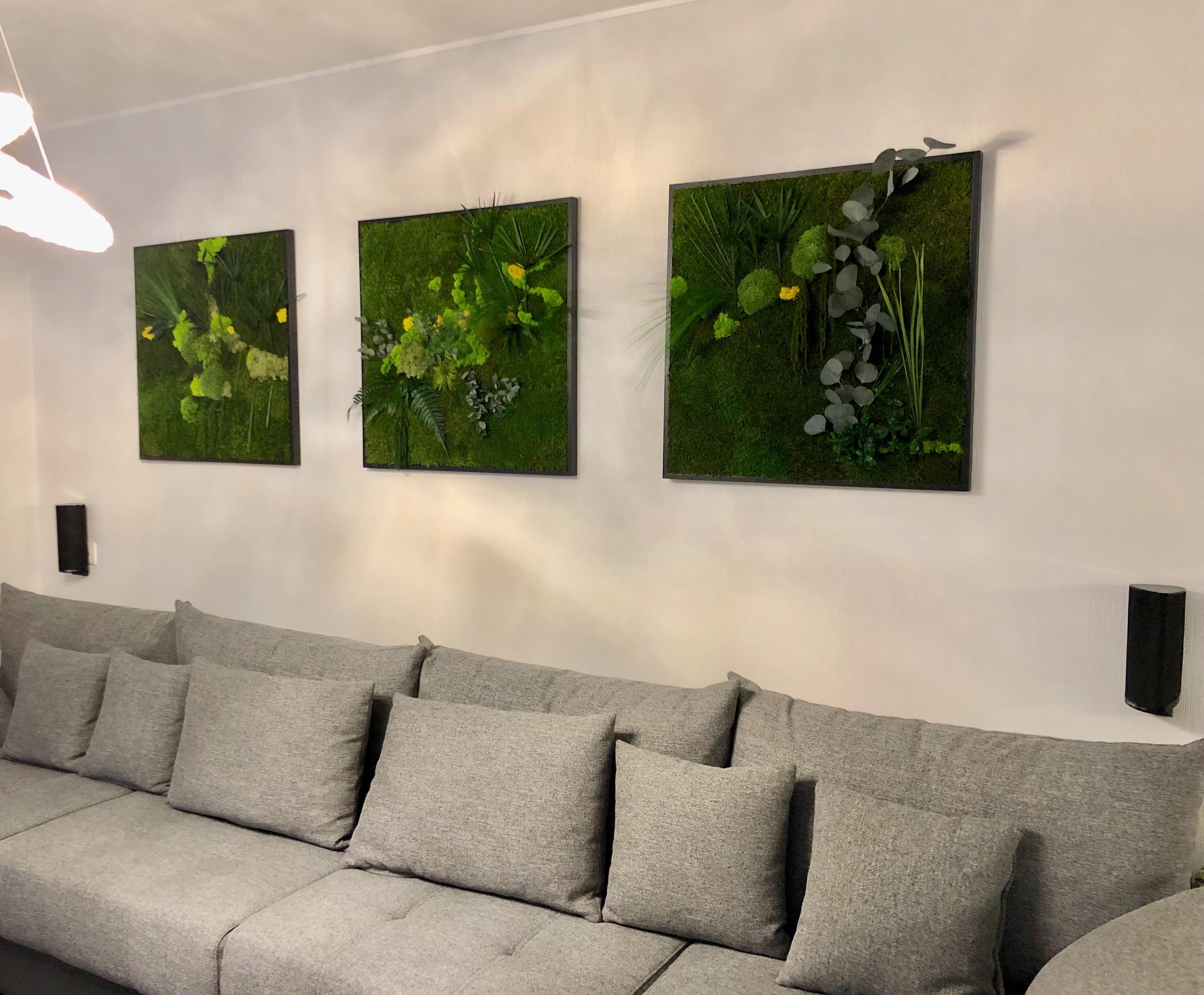 Jardin vertical réalisé Inoffice