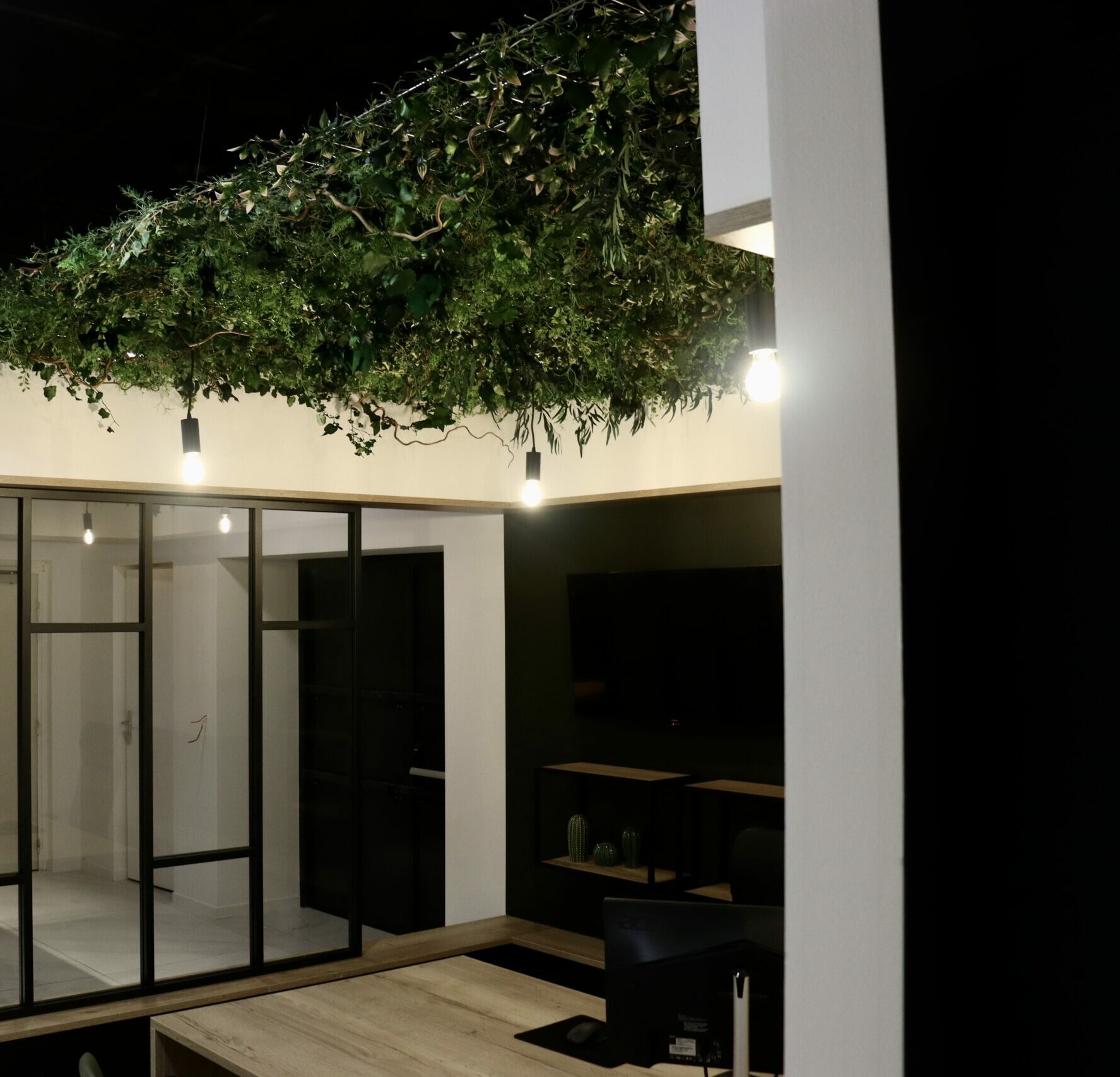 Jardin suspendu végétal artisan sur mesure — Strasbourg, Lyon