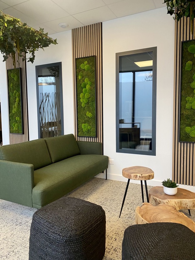 Accompagnement jardins verticaux Inoffice