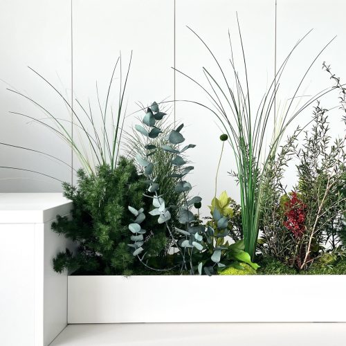 Jardinière insérée
